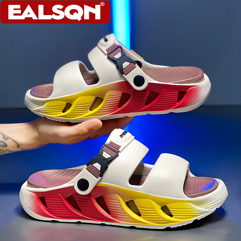 Men Slippers Summer EVA Soft-s - Sandal Sport Outdoor 评论和价格