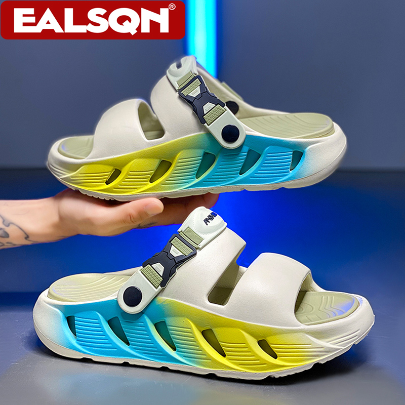 Men Slippers Summer EVA Soft-s - Sandal Sport Outdoor 评论和价格