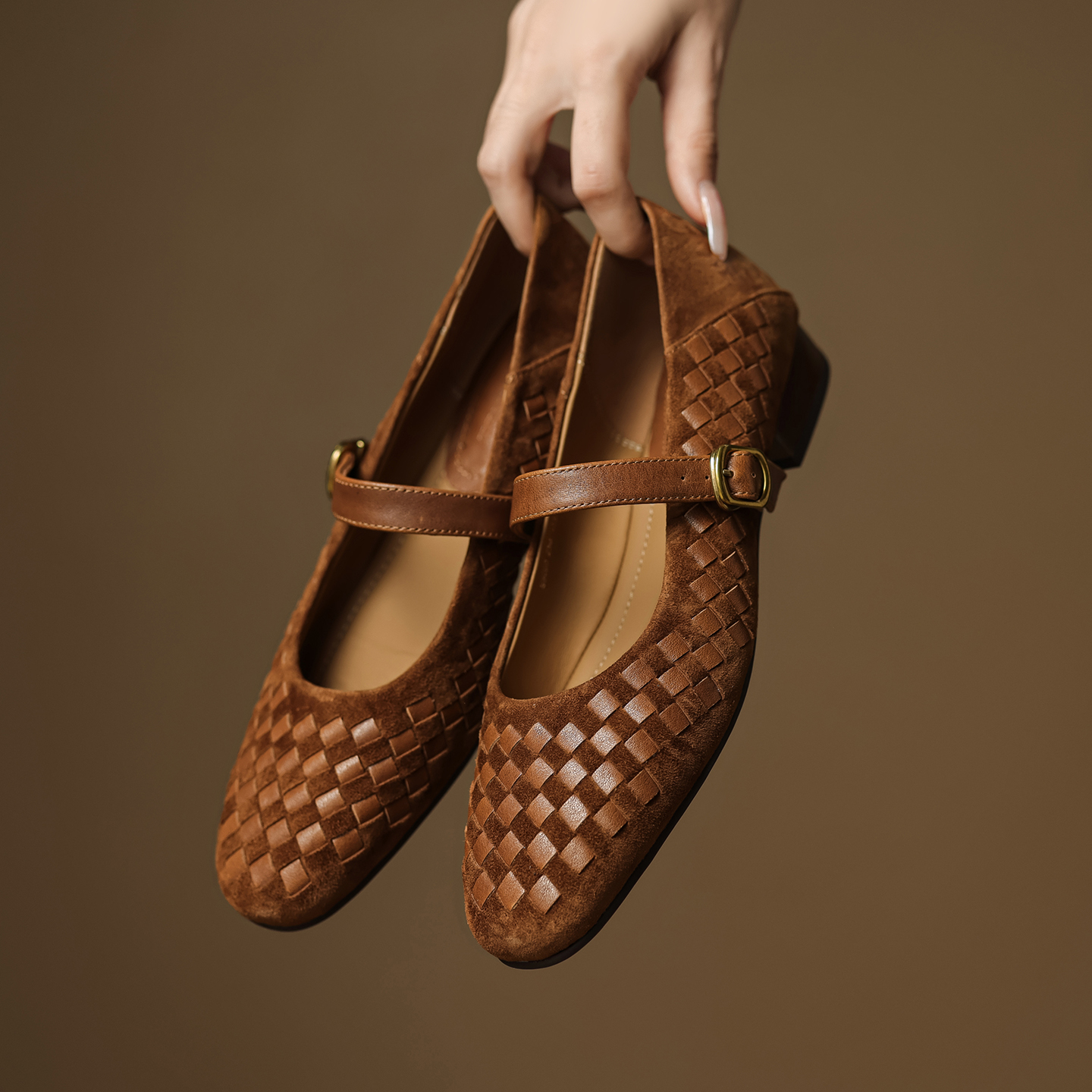 Handmade Genuine Woven Texture - Men'S Shoes Slip On 评论和价格