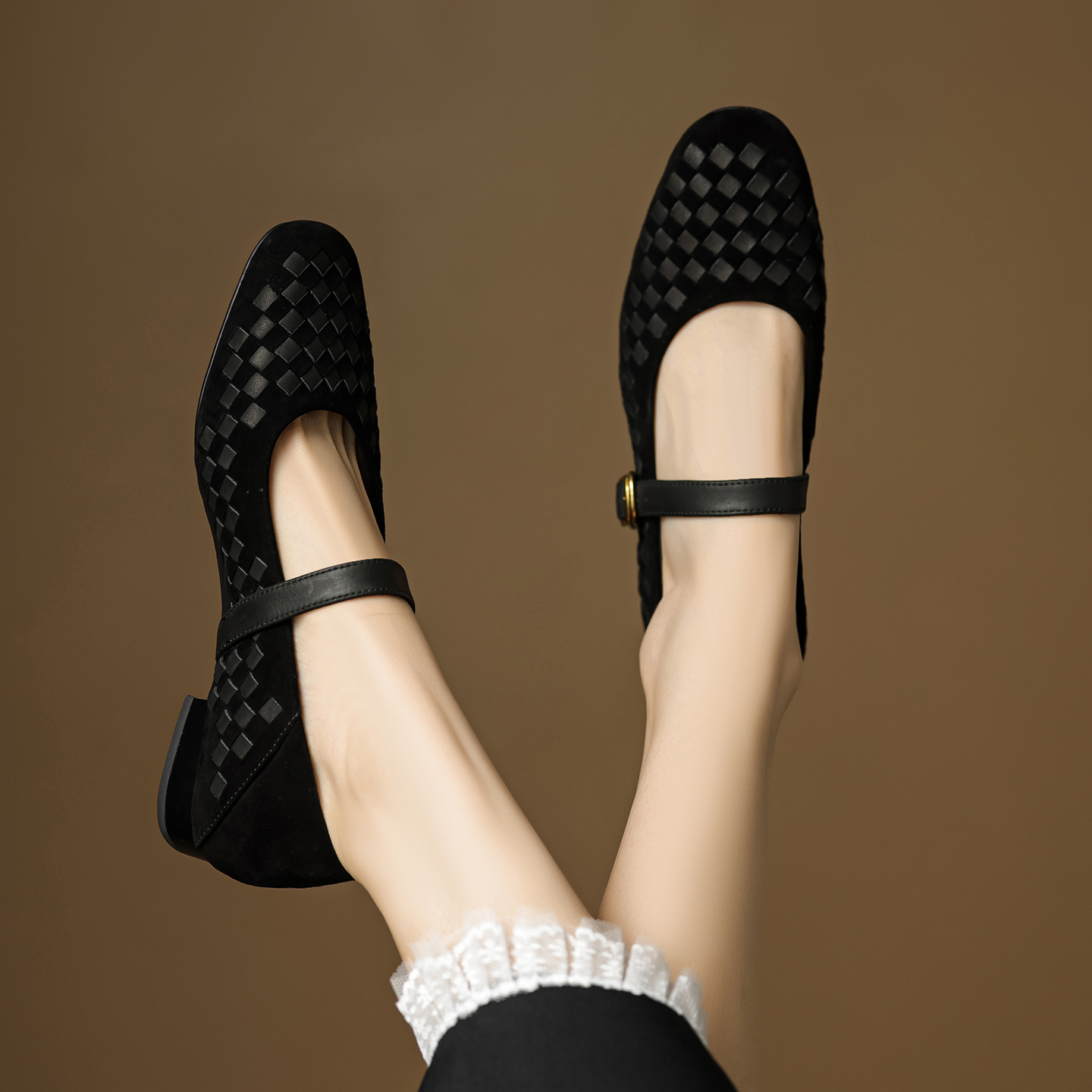 Handmade Genuine Woven Texture - Men'S Shoes Slip On 评论和价格