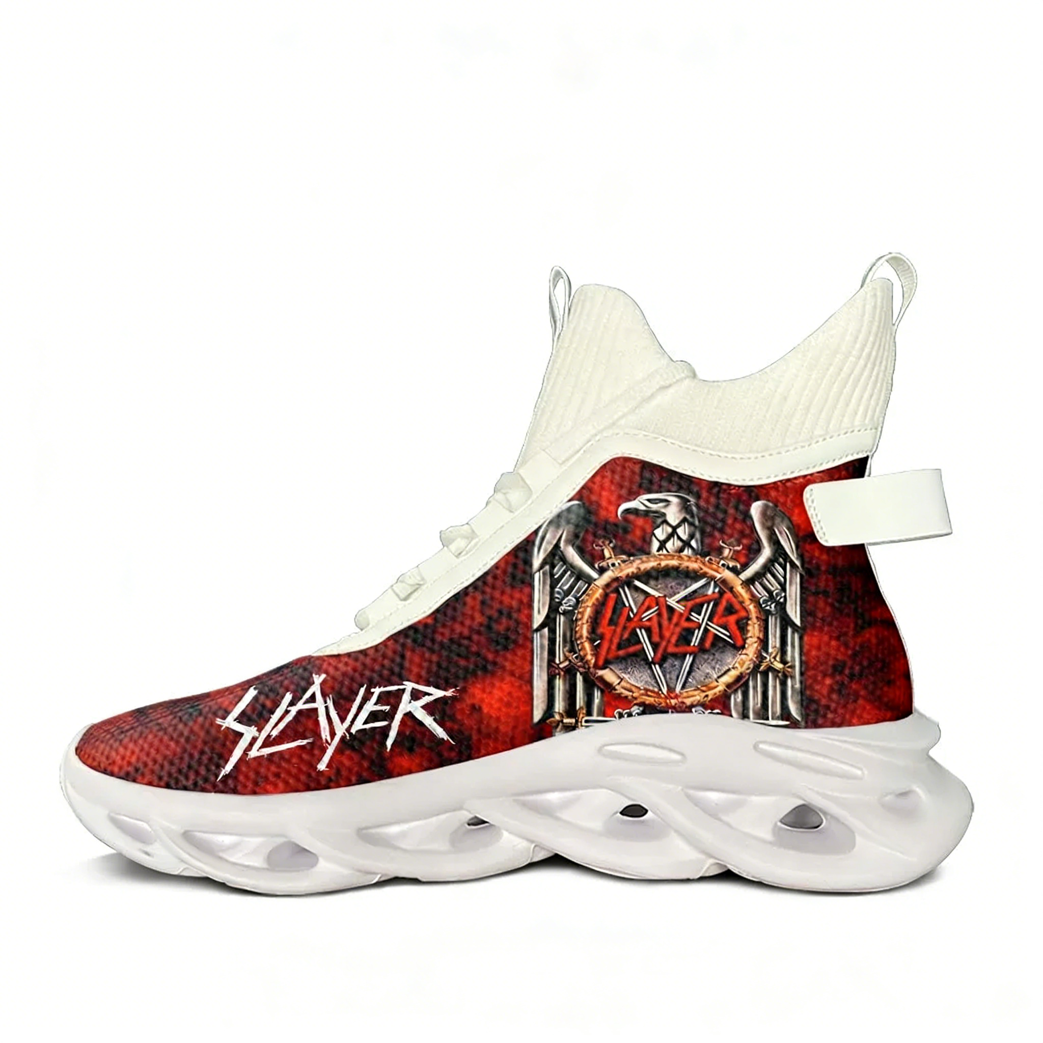 Slayer Heavy Metal Rock Band H - Canvas Sneaker High 评论和价格