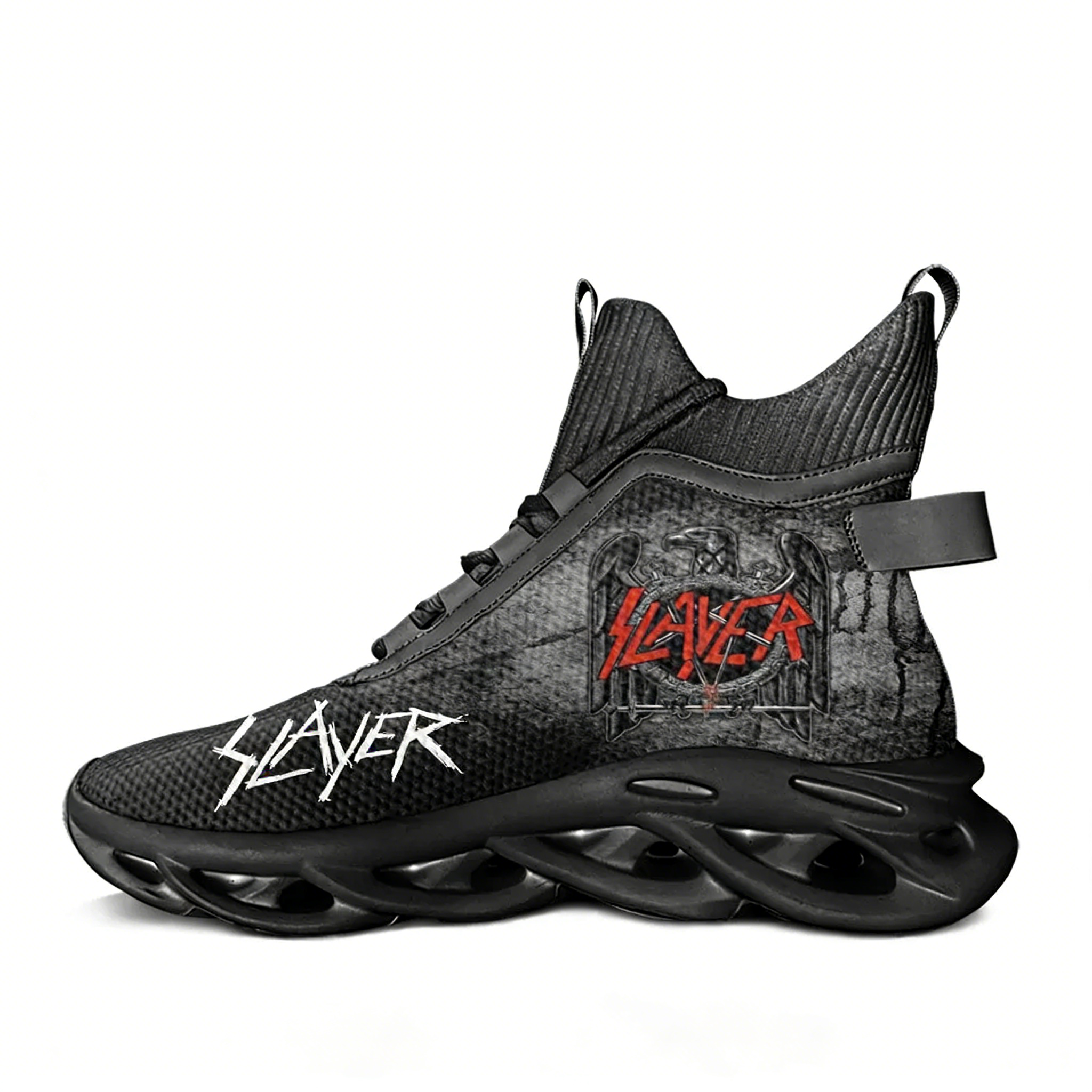 Slayer Heavy Metal Rock Band H - Canvas Sneaker High 评论和价格