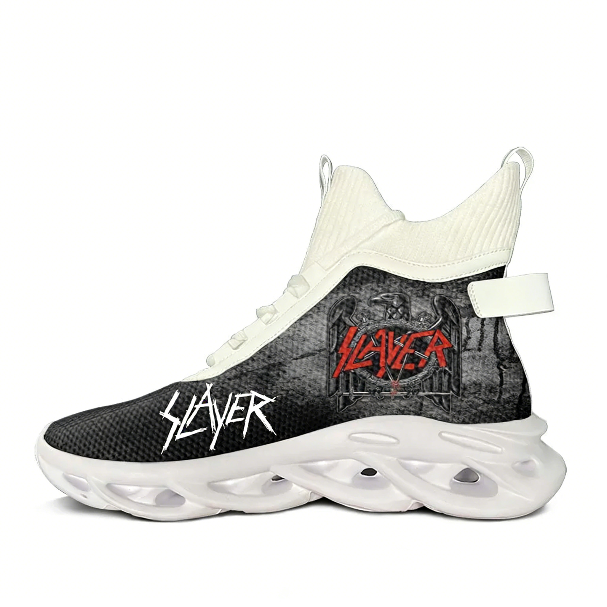 Slayer Heavy Metal Rock Band H - Canvas Sneaker High 评论和价格