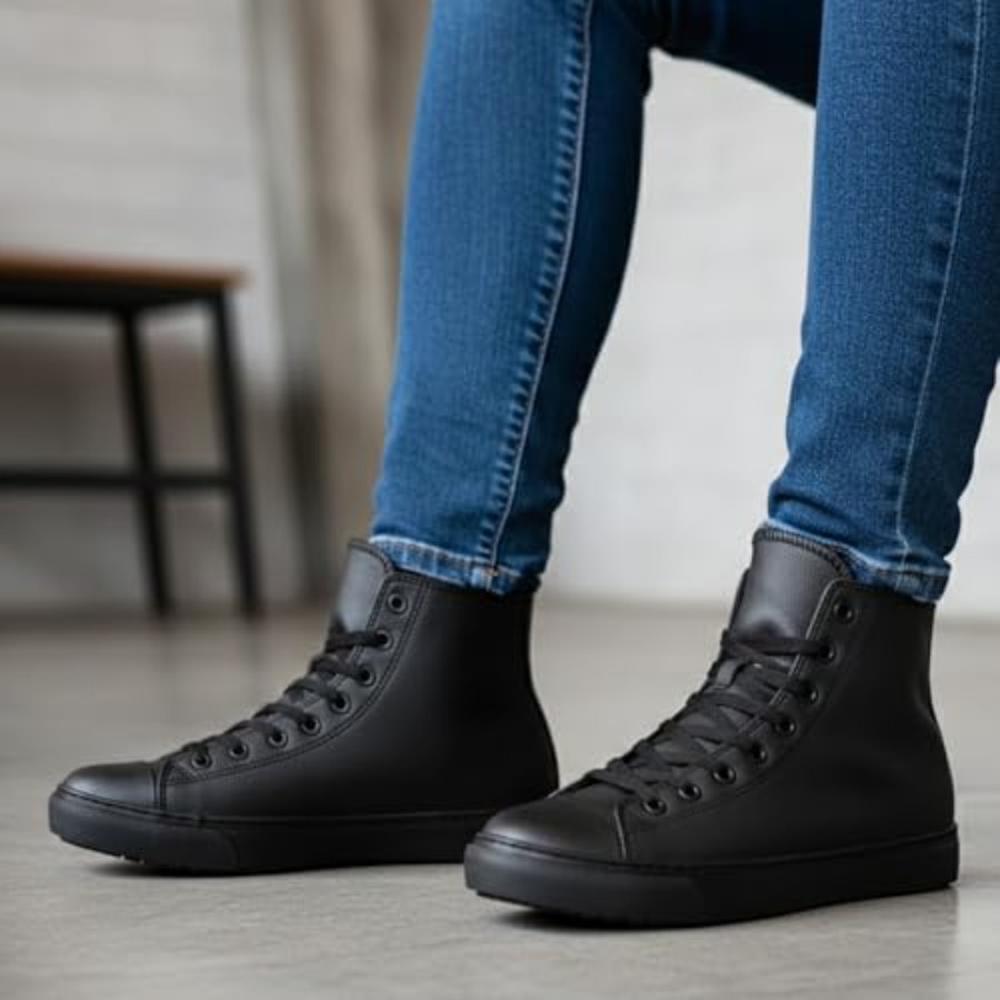 Non-Slip Work Shoes for Men, L - Men'S Shoes Water Resistant 评论和价格