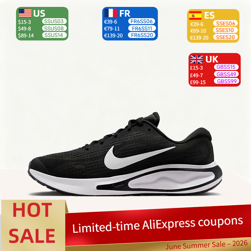 Nike Journey Run: Comfortable, - Men'S Shoes Nike Black 评论和价格