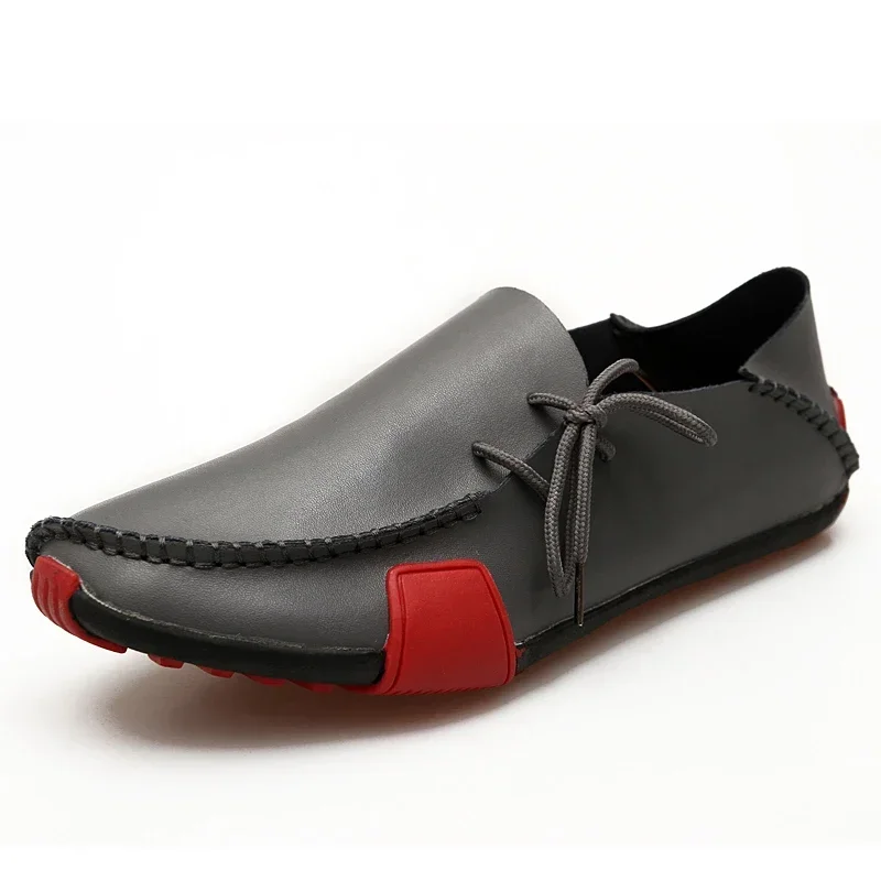 Men Shoes Leather Casual 2025  - Boat Shoe Leather 评论和价格
