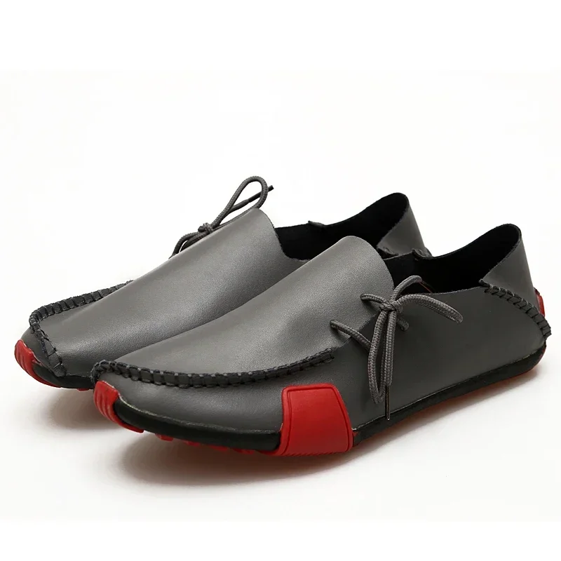 Men Shoes Leather Casual 2025  - Boat Shoe Leather 评论和价格