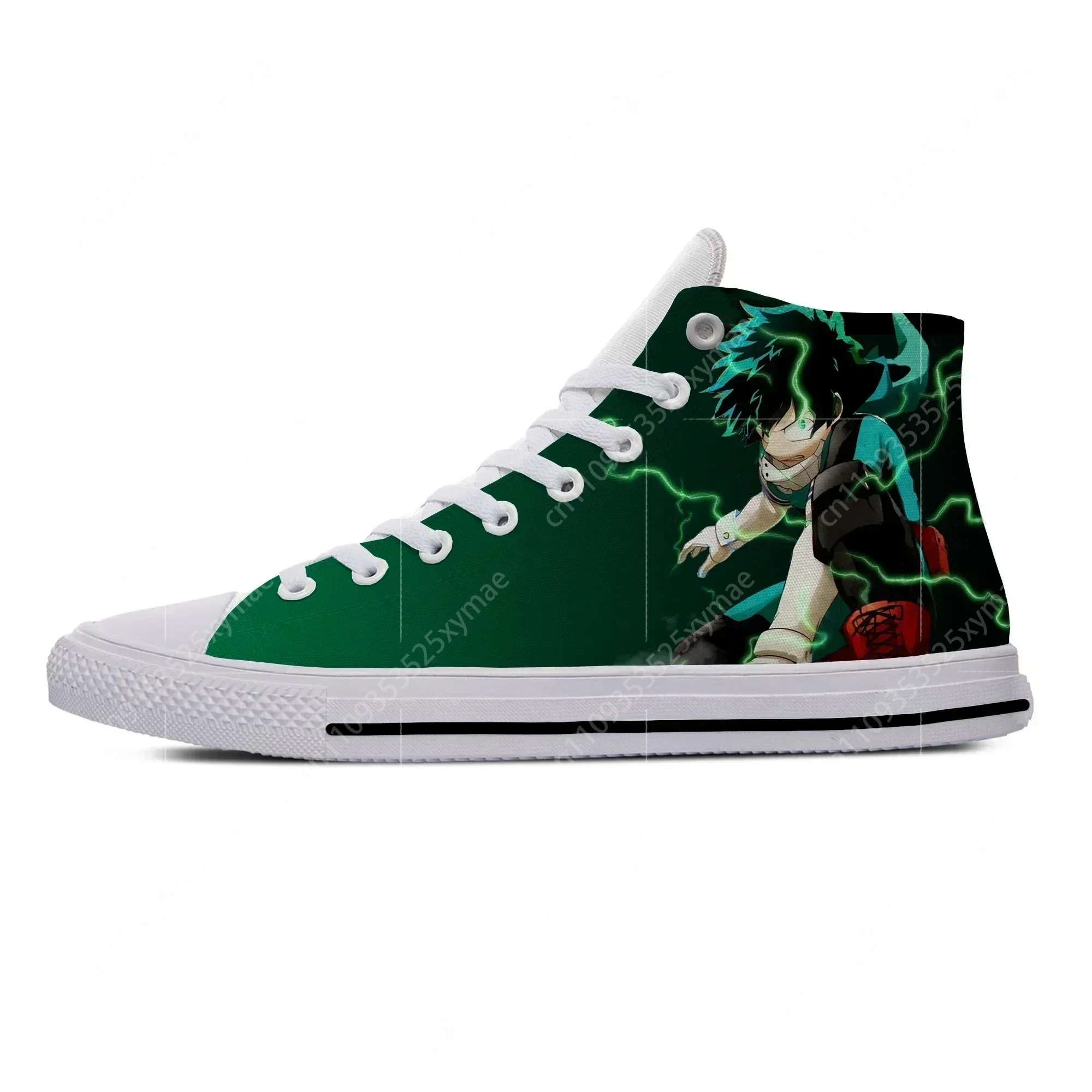 Anime My Hero Academia Midoriy - Canvas Sneaker High 评论和价格
