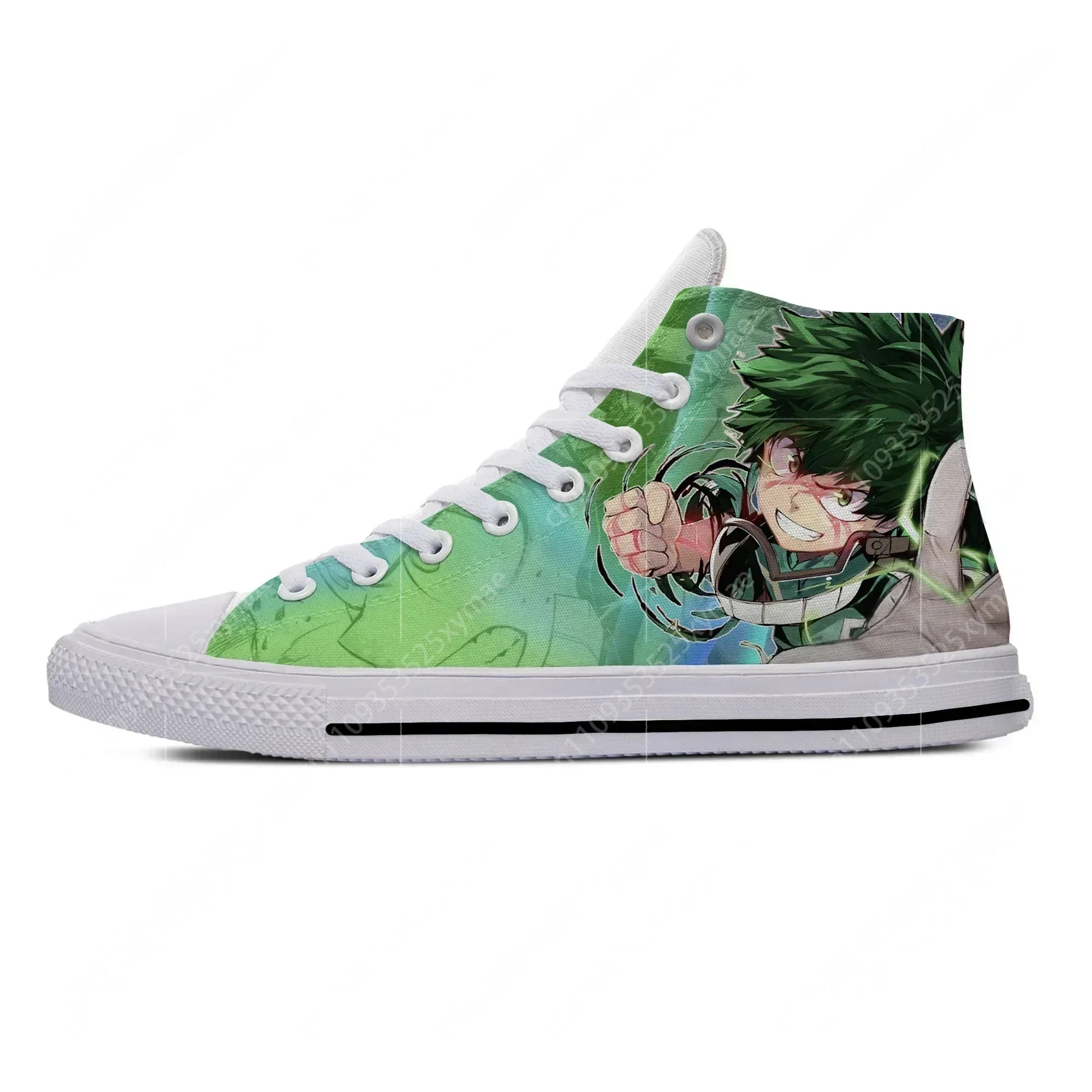 Anime My Hero Academia Midoriy - Canvas Sneaker High 评论和价格