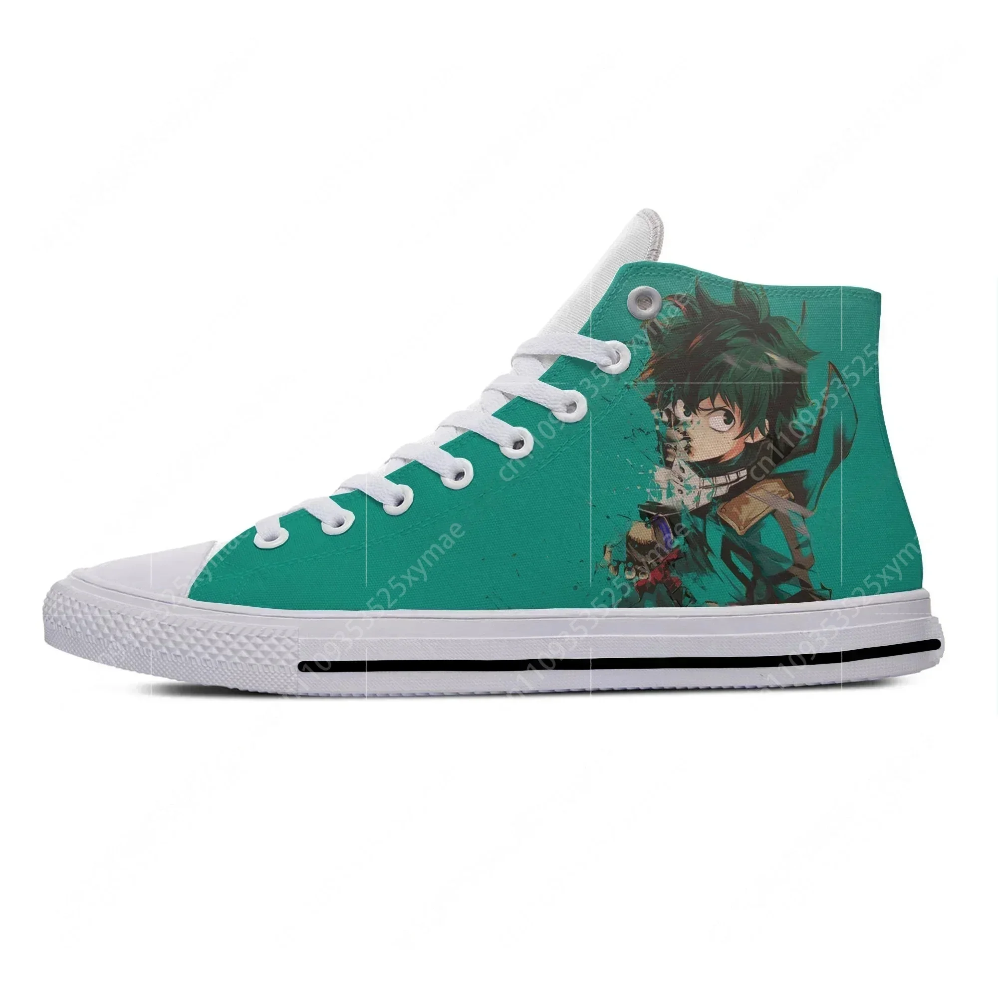 Anime My Hero Academia Midoriy - Canvas Sneaker High 评论和价格